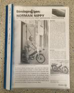 Unieke Map met documentatie bromfietsen Merknaam letter N, Fietsen en Brommers, Handleidingen en Instructieboekjes, Verzenden