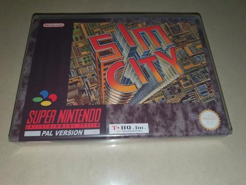 Sim City SNES Game Case, Consoles de jeu & Jeux vidéo, Jeux | Nintendo Super NES, Comme neuf, Envoi