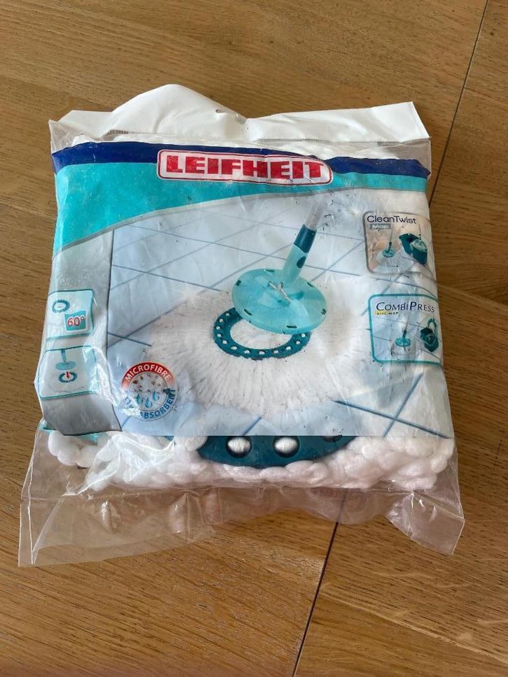 Leifheit Clean Twist Mop vervangkop - NIEUW, Huis en Inrichting, Schoonmaakartikelen, Dweilemmer, -bak, of -wagen, Ophalen of Verzenden