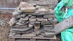 Leisteen/flagstones/stapstenen, Tuin en Terras, Ophalen, Gebruikt