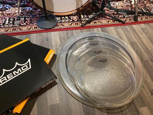 Remo Drumvellen 24” PS3 & 13” 16” 18” Emperor, Muziek en Instrumenten, Drumstellen en Slagwerk, Ophalen of Verzenden