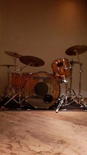 Ludwig Vistalite “Zep Set” – John Bonham Signature Shellset  beschikbaar voor biedingen
