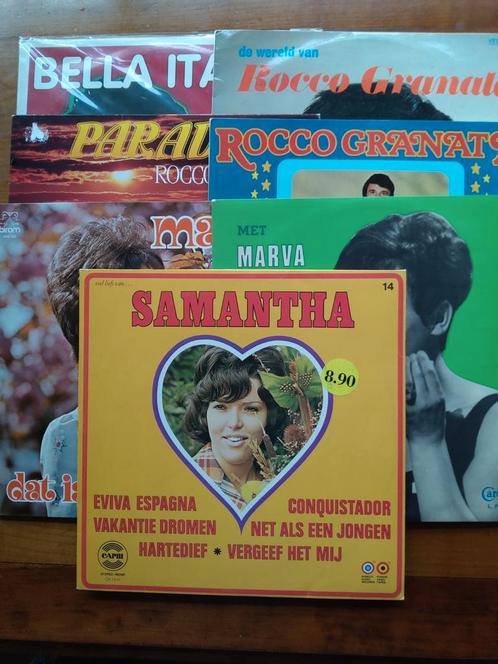 7lp´s o.a. : MARVA, ROCCO GRANATA,  SAMANTA., Cd's en Dvd's, Vinyl | Nederlandstalig, Zo goed als nieuw, Ophalen of Verzenden