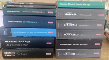 Henning Mankell collectie (13 boeken) beschikbaar voor biedingen