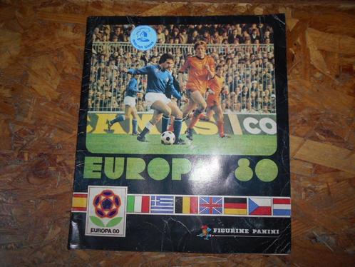 Europa 80 : album panini 1980 (16 images manquantes), Collections, Articles de Sport & Football, Utilisé, Cartes de joueur, Enlèvement ou Envoi
