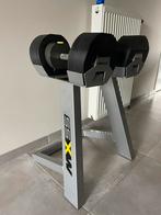 MX55 - Verstelbare dumbells + Rek, Sport en Fitness, Ophalen, Zo goed als nieuw