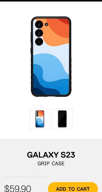 Samsung S23 DBrand case Nieuw beschikbaar voor biedingen