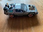Delorean - Back to the Future 3 - Welly - 1/24, Hobby & Loisirs créatifs, Enlèvement ou Envoi, Comme neuf, Welly