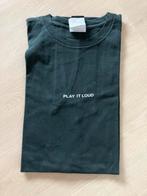 Nike Tennis “Play It Loud” Short Sleeve T-Shirt zwart, Maat 52/54 (L), Zwart, Nike, Ophalen of Verzenden