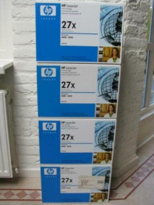 4 st toners HP C4127X (High Capacity) HP laserjet 4000-4050, Computers en Software, Printerbenodigdheden, Nieuw, Toner, Ophalen of Verzenden