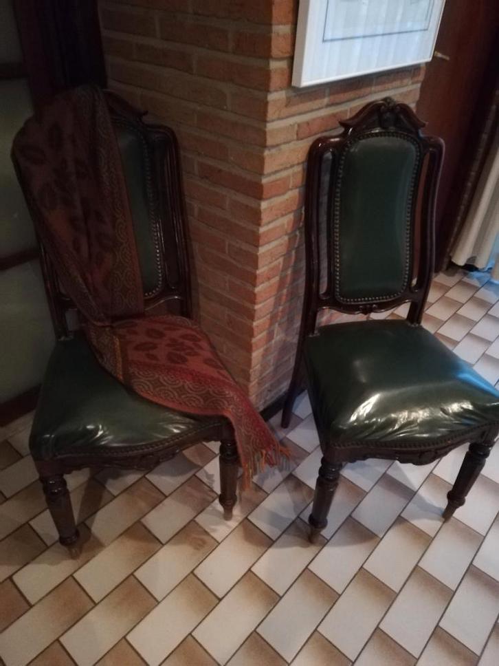 Antieke stoelen, Antiek en Kunst, Antiek | Meubels | Stoelen en Sofa's, Ophalen