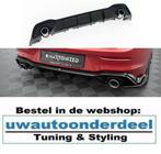 Maxton Design GTI Look Diffuser Geschikt Voor VW Golf 8 GTE, Auto diversen, Tuning en Styling, Verzenden