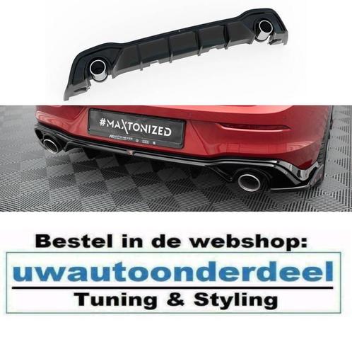 Maxton Design GTI Look Diffuser Geschikt Voor VW Golf 8 GTE, Auto diversen, Tuning en Styling, Verzenden