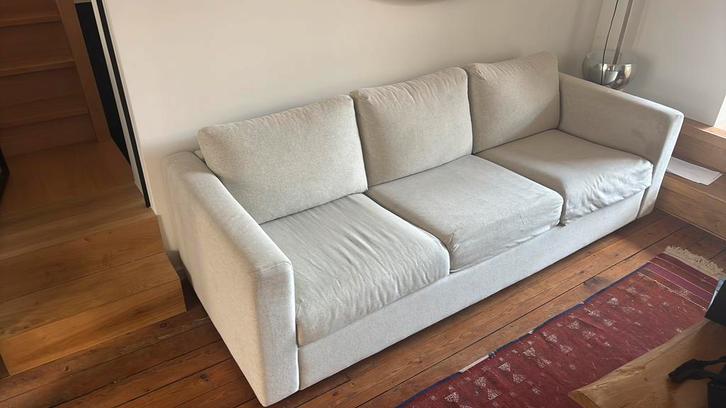 Canapé 3 places, Huis en Inrichting, Zetels | Zetels, Gebruikt, Rechte bank, Driepersoons, 200 tot 250 cm, 100 tot 125 cm, Hout
