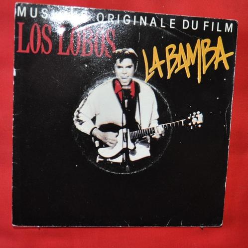 disque  45 tours los lobos musique  film la bamba  (x20173), Cd's en Dvd's, Vinyl | Filmmuziek en Soundtracks, Gebruikt, Ophalen of Verzenden