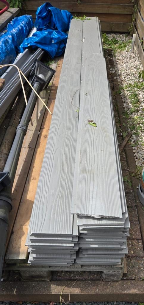restpartij cedral click wood gevelstroken, Doe-het-zelf en Bouw, Platen en Panelen, Nieuw, Ophalen