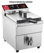 Inductiefrituurpan van 8 liter. Caterchef, Ophalen, Fornuis, Frituur en Grillen