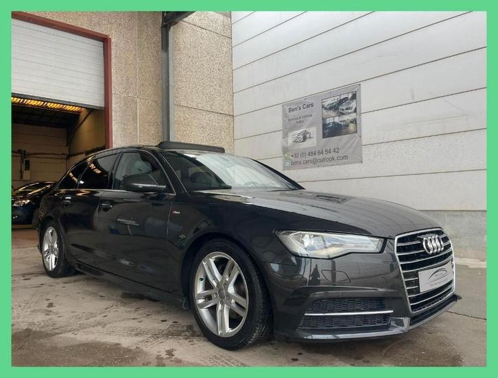 Audi A6 2.0TDI Avant S-Line Ultra S-tronic Panoramische Dak, Auto's, Audi, Bedrijf, Te koop, A6, ABS, Achteruitrijcamera, Airbags