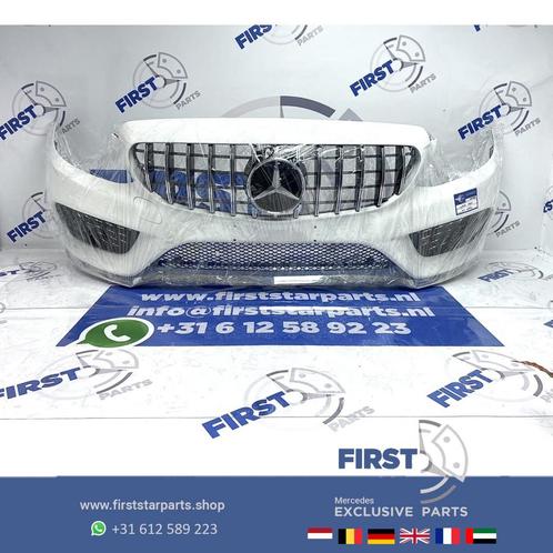 W205 C43 AMG VOORBUMPER + GT GRIL Mercedes C Klasse WIT COMP, Auto-onderdelen, Carrosserie, Bumper, Mercedes-Benz, Voor, Gebruikt