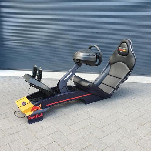 Playseat F1 Red Bull + Thrustmaster T300, Games en Spelcomputers, Games | Sony PlayStation 5, Refurbished, Ophalen