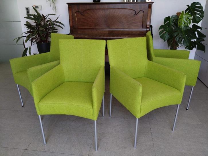 Stoelen Bert Plantagie, Huis en Inrichting, Stoelen, Zo goed als nieuw, Vier, Stof, Overige kleuren, Ophalen