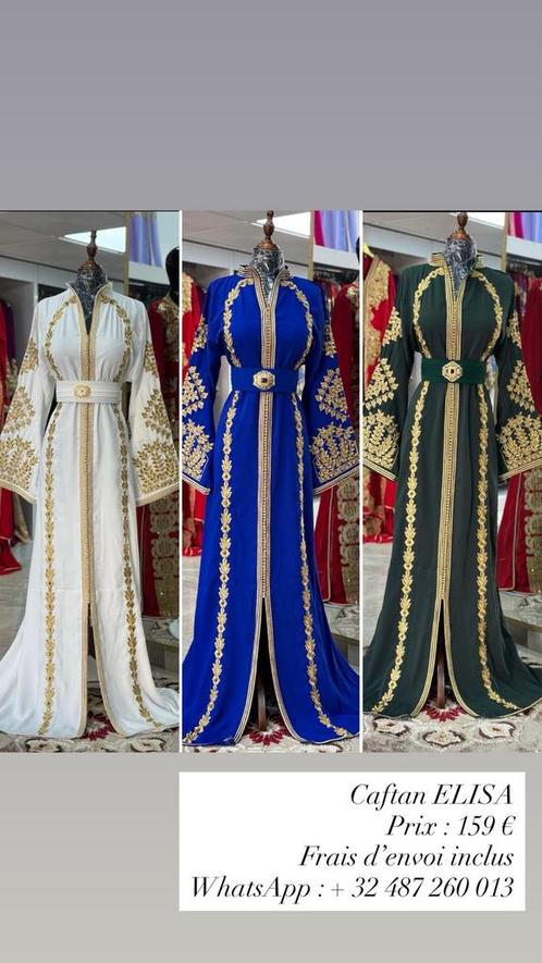 Chique kaftan!, Kleding | Dames, Gelegenheidskleding, Nieuw, Blauw, Ophalen of Verzenden