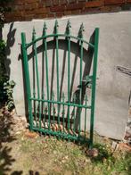 smeedijzeren hek, Tuin en Terras, Tuinhekken en Hekwerk, Ophalen, Gebruikt, IJzer, Spijlenhekwerk