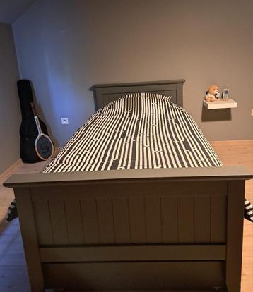 Eenpersoonsbed landelijke stijl, Ophalen, Gebruikt, 90 cm, Eenpersoons