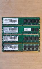 4 x 2Go DDR2 800Mhz pour Desktop, Informatique & Logiciels, Mémoire RAM, Comme neuf, Desktop, DDR2, Enlèvement ou Envoi