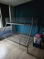 Stapelbed,twijfelaar, Huis en Inrichting, Slaapkamer | Bedden, Ophalen, Gebruikt, Stapelbed, 140 cm