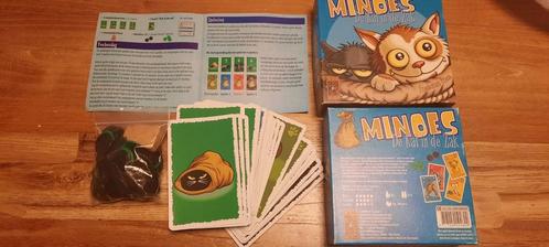 Gezelschapsspel Minoes de kat in de zak 999games, Hobby en Vrije tijd, Gezelschapsspellen | Bordspellen, Zo goed als nieuw, Een of twee spelers