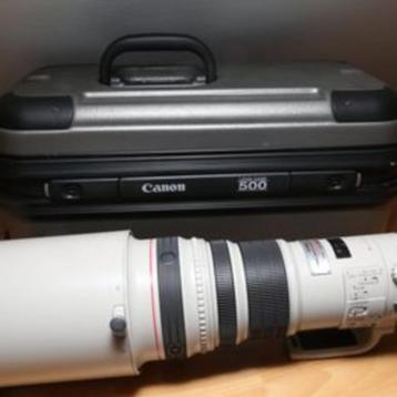 Canon telelens 500 mm F4