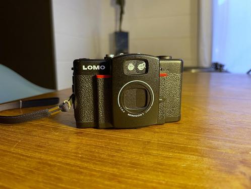Lomo LC-groothoekfilmcamera van 35 mm, Audio, Tv en Foto, Fotocamera's Analoog, Zo goed als nieuw, Compact