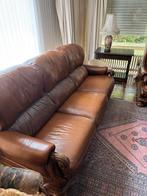 Lederen salon, Huis en Inrichting, Zetels | Complete zithoeken, Ophalen, Gebruikt