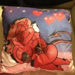 Valentijn, Sierkussen sexy duivelin, Ophalen of Verzenden, Nieuw, Feestartikel