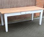 Landelijke tafel 85 x 190 ( moet weg), Antiek en Kunst, Antiek | Meubels | Tafels, Ophalen