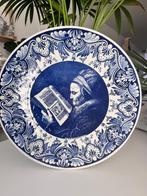 Vintage XL Delfts blauw bord "Rembrandts moeder", Chemkefa, Enlèvement
