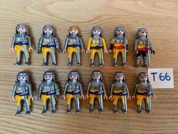 PLAYMOBIL T66 - LOT 12 RIDDERS beschikbaar voor biedingen