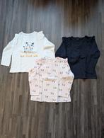 Set longsleeves/t-shirts lange mouw La Redoute maat 86, La Redoute, Comme neuf, Enlèvement, Chemisette ou Manches longues