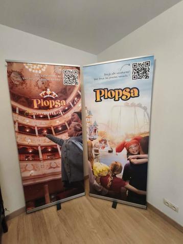 Plopsa posters/banners, Enlèvement, Comme neuf