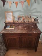 Commode met marmeren tablet., Antiek en Kunst, Ophalen