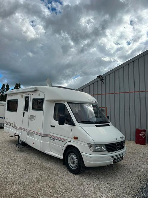 Camping car Mercedes 312 Td Rapido 87.000km Garantie 1 ans, Caravanes & Camping, Camping-cars, Particulier, jusqu'à 4, Rapido