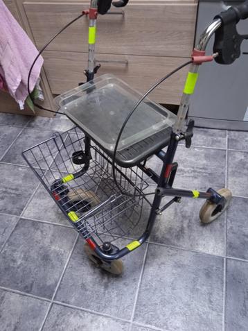Rollator, Enlèvement, Pliable, Utilisé