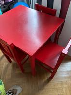 Table enfant 3 chaises ikea, Kinderen en Baby's, Ophalen, Gebruikt, Stoel(en)