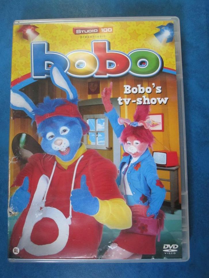 Bobo's TV-Show, Cd's en Dvd's, Dvd's | Kinderen en Jeugd, Zo goed als nieuw, Tv fictie, Poppen, Alle leeftijden, Ophalen of Verzenden