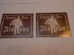 bieretiketten Cuvee des Blatteux Vichte, Enlèvement ou Envoi, Comme neuf, Autres types, Autres marques