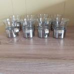 8 thee of koffie glaasjes, Ophalen of Verzenden