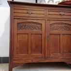Vintage houten kast, Huis en Inrichting, Ophalen, Gebruikt, 100 tot 150 cm, Vintage