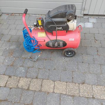 compressor 2pk 50l beschikbaar voor biedingen