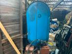 Metalen bovengrondse tank 1000 liter + pistool/darm, Doe-het-zelf en Bouw, Ophalen, Zo goed als nieuw